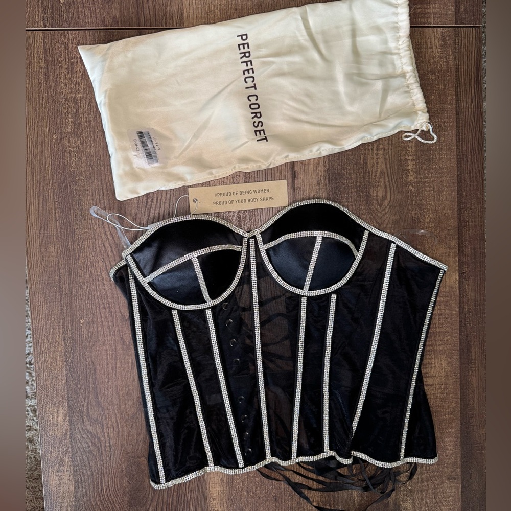 Perfect Corset Black Bustier